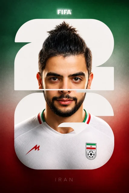 Transform the uploaded portrait into a premium typography-mask FIFA World Cup 2026 poster featuring a HIGH-QUALITY hyper-realistic 3D urban animated character while preserving the subject's identity exactly.PRESERVE:- Fa…